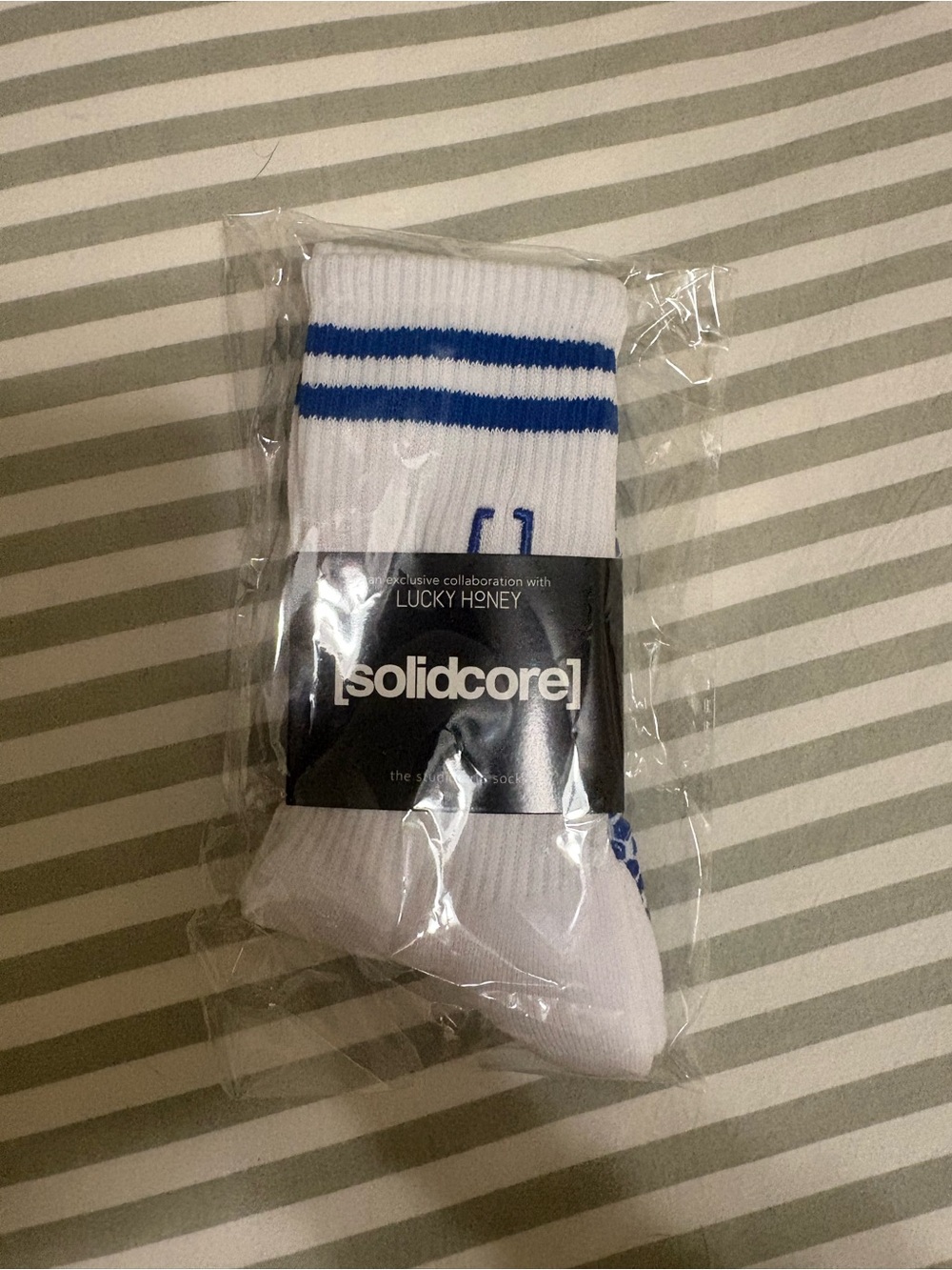 Solidcore x Lucky Honey Collab Grip Socks!